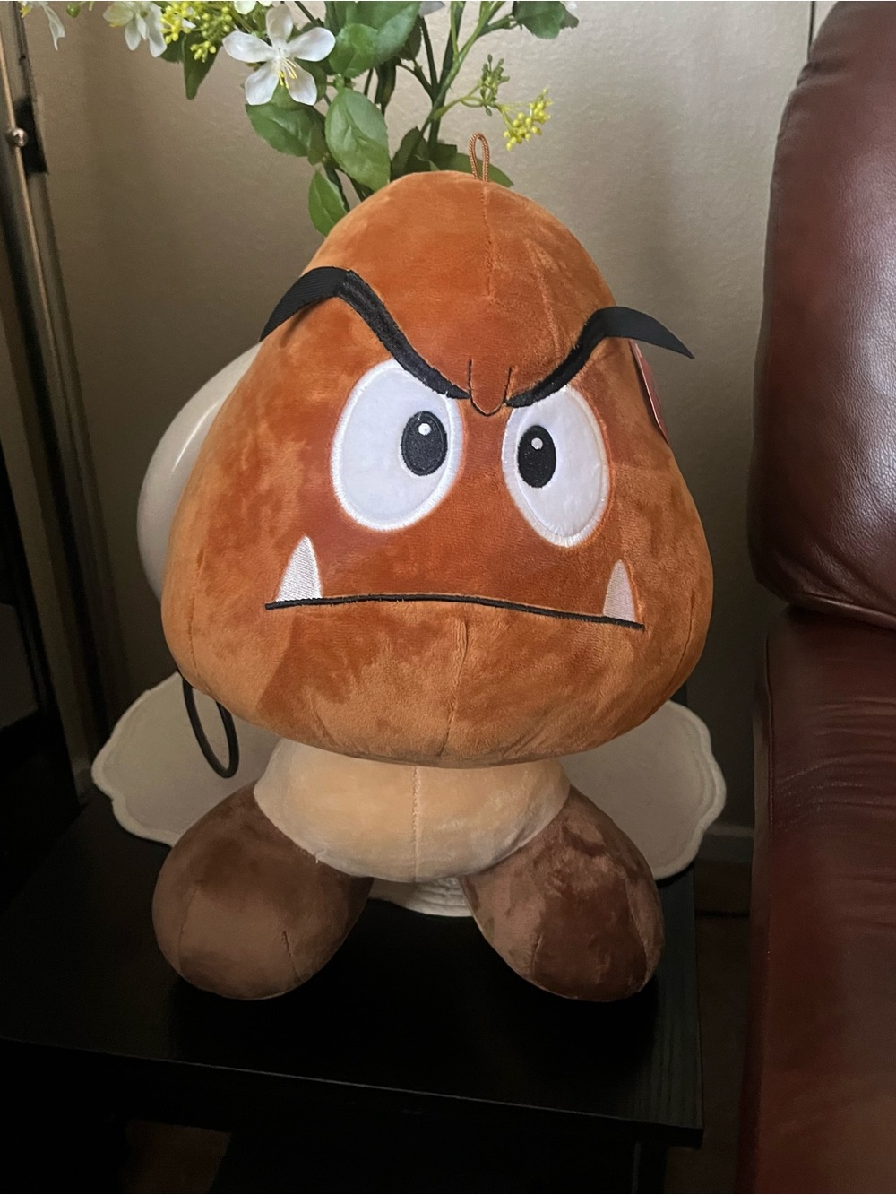 New Mega Mocchi Plush - Super Mario™ Goomba Plush 15”